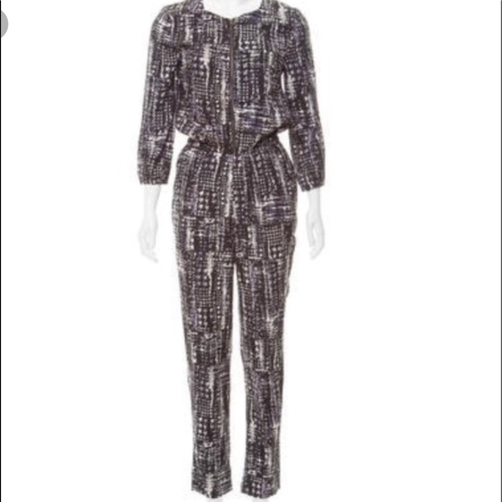 W118 by Walter Baker snakeskin print jumpsuit